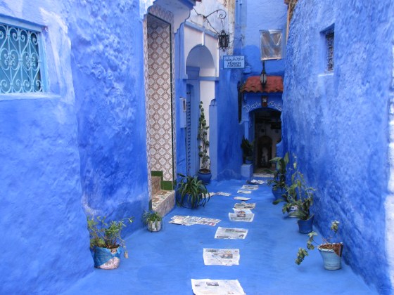 Blue walls of Chefchaouen
